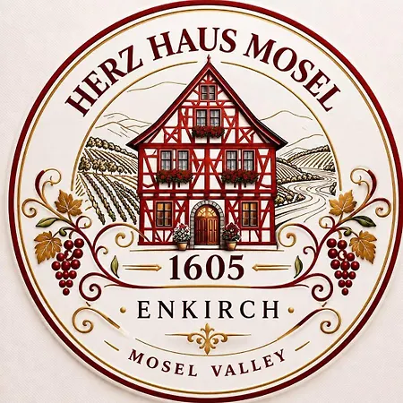 公寓 Herz Haus Mosel *